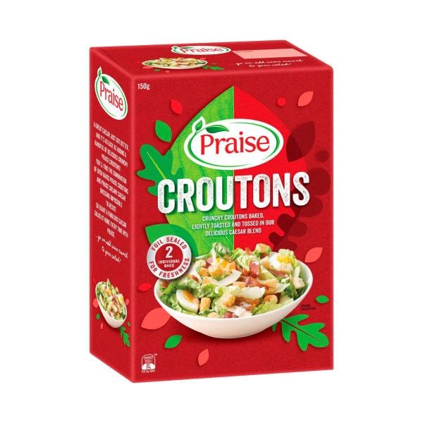 Praise Caesar Salad Croutons | 150g