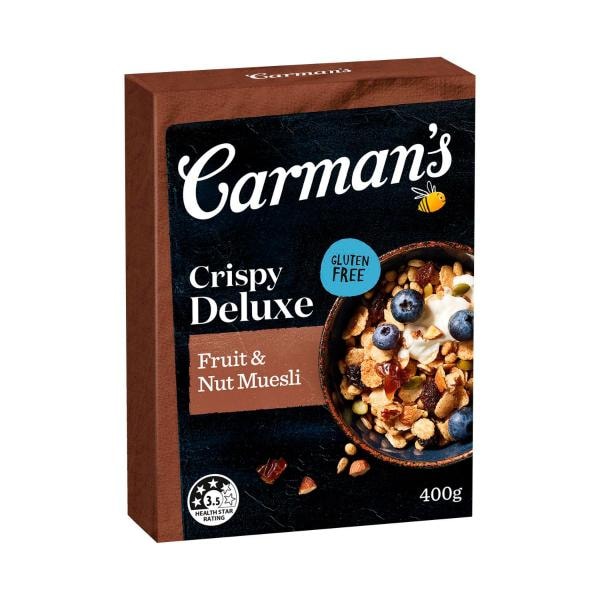 Carman's Deluxe Gluten Free Fruit & Nut Muesli | 400g