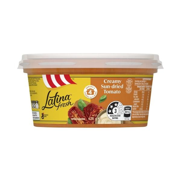 Latina Fresh Creamy Sundried Tomato Pasta Sauce | 425g
