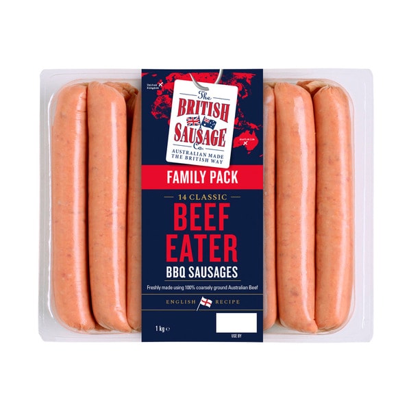 British Sausage Co. Beef Eater Sausage | 1kg