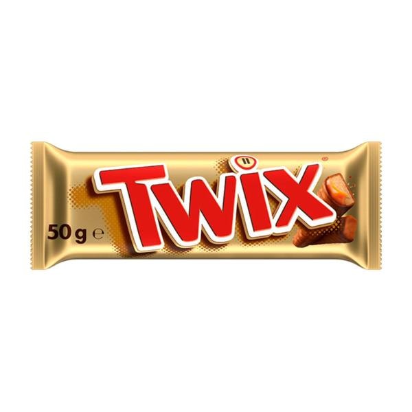 Twix Milk Chocolate Bar with Caramel Biscuit | 50g