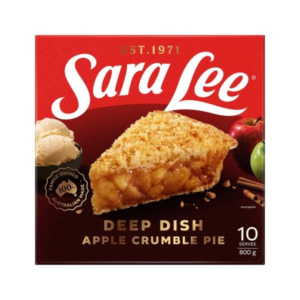 Sara Lee Deep Dish Apple Crumble | 800g