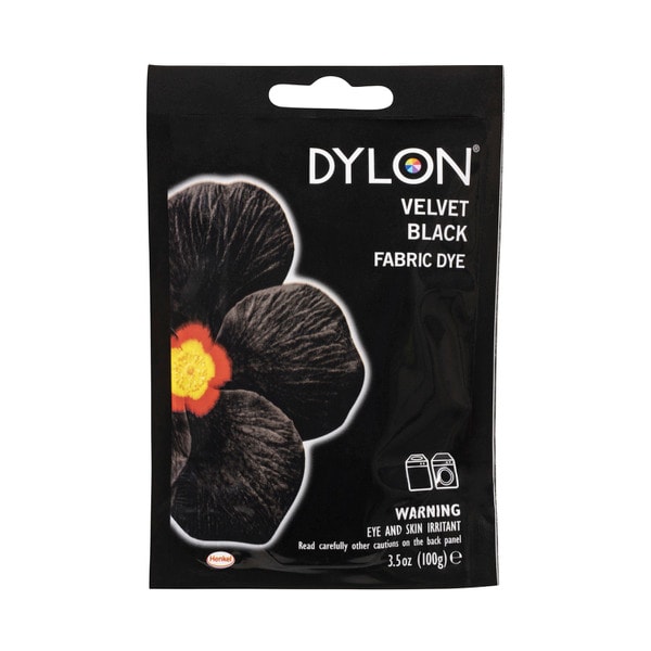 Dylon Velvet Black Fabric Machine Dye | 100g