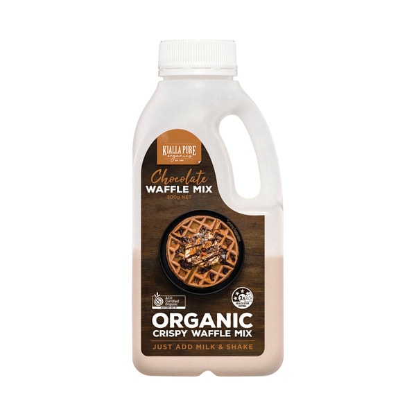 Kialla Organic Waffle Mix Chocolate | 325g