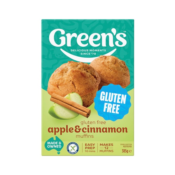 Green's Gluten Free Apple & Cinnamon Muffin Mix | 385g