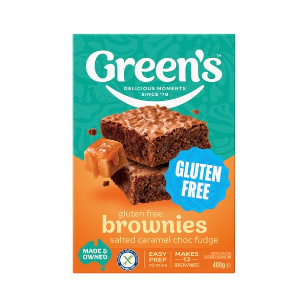 Green's Gluten Free Salted Caramel Choc Fudge Brownie Mix | 400g