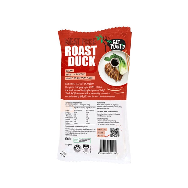 Get Plant'd Meat-Free Roast Duck | 300g