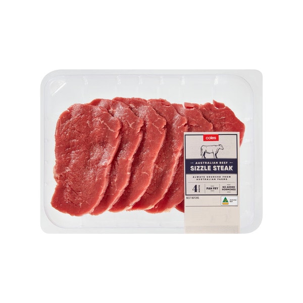 Coles Beef Sizzle Steak | 400g