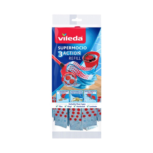Vileda Super Microfibre Plus Mop Refill | 1 each