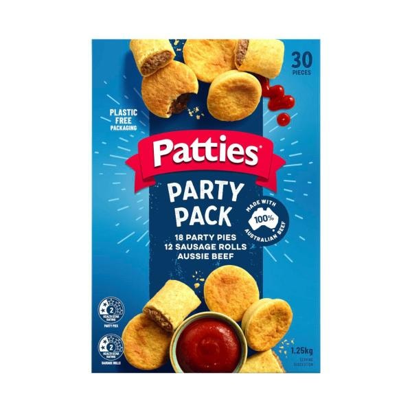 Patties Frozen Party Pack 30 Pieces | 1.25kg