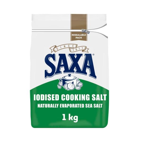 Saxa Iodised Cooking Salt | 1kg