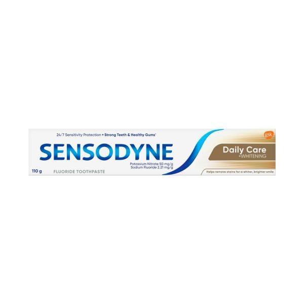 Sensodyne Daily Care and Whitening Toothpaste for Sensitive Teeth | 110g