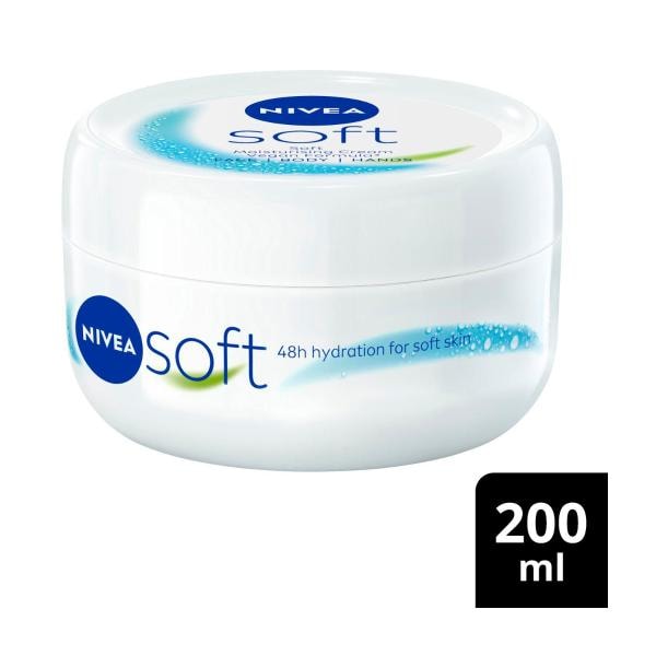 Nivea Soft Cream Lotion Moisturiser  + Jojoba Oil & Vitamin E | 200mL