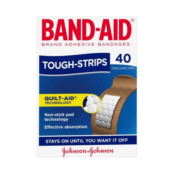 Band-Aid Tough Strips | 40 pack