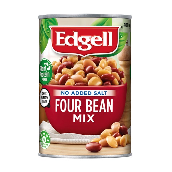 Edgell Four Bean Mix No Added Salt | 400g
