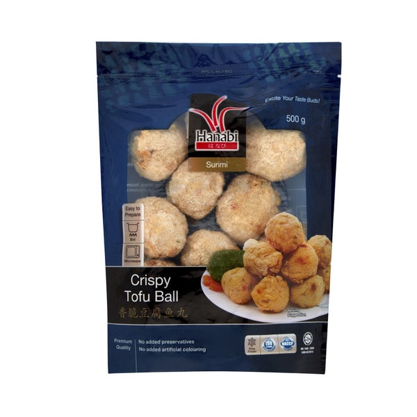 Hanabi Surimi Crispy Tofu Balls | 500g