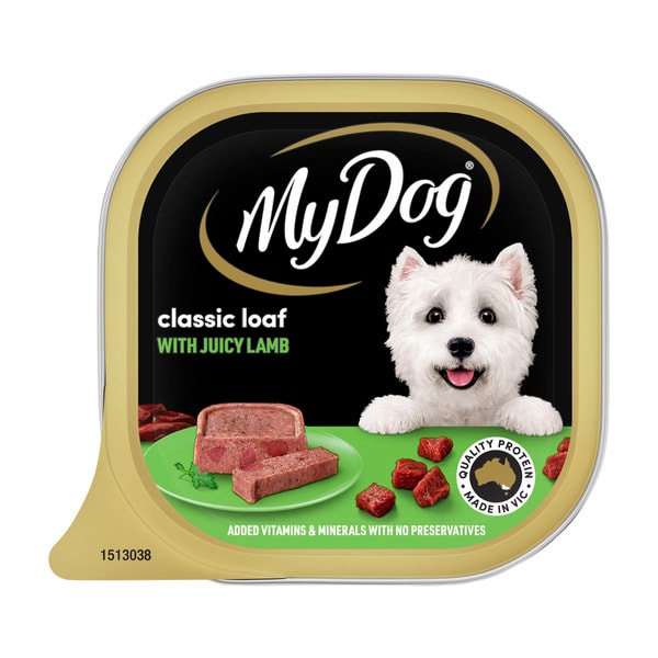 My Dog Classic Loaf With Juicy Lamb Tray Adult Wet Dog Food | 100g