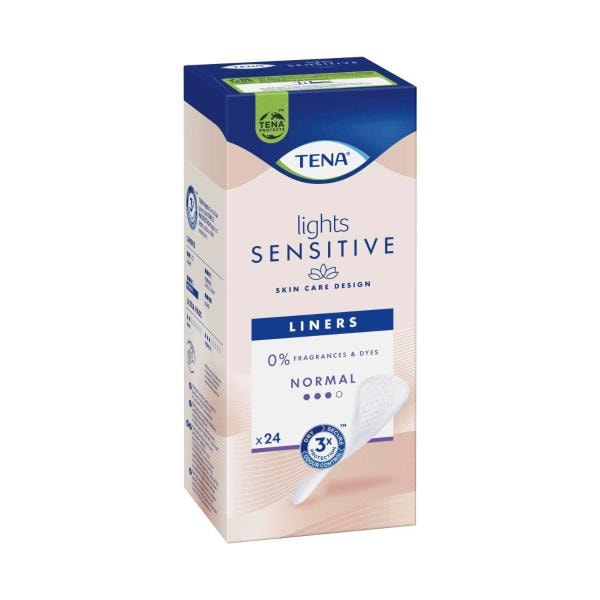 Tena Liners Sensitive Light Normal | 24 pack