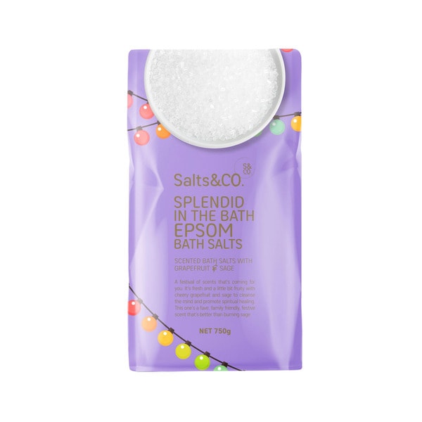 Salts & Co Splendour Epsom Bath Salt | 750g