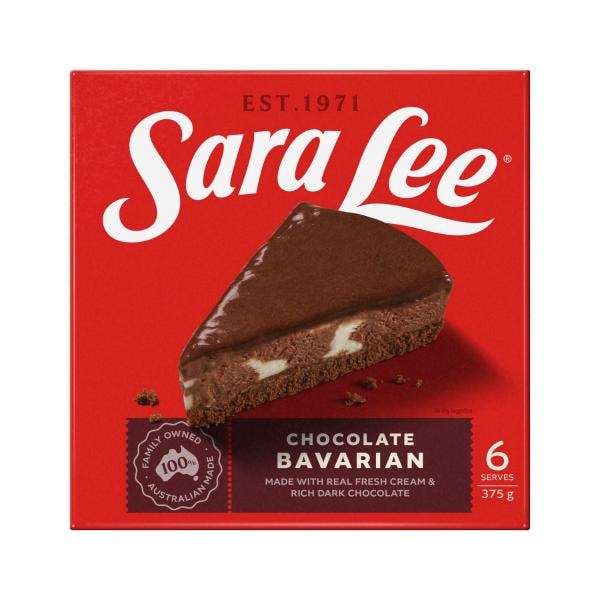 Sara Lee Frozen Chocolate Bavarian Cheesecake | 375g
