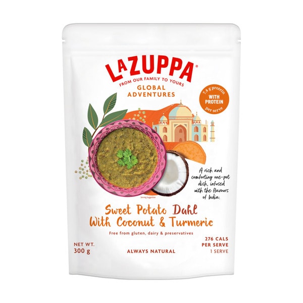 La Zuppa One-Pot Dish Sweet Potato Dahl With Coconut & Turmeric | 300g