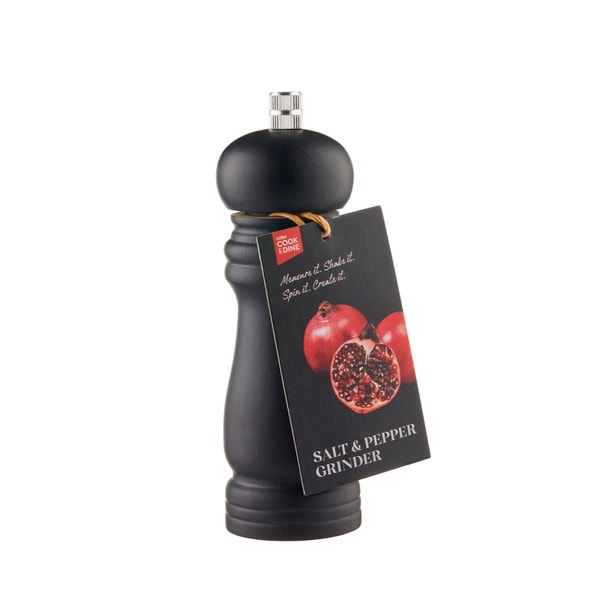 Cook & Dine Black Salt & Pepper Grinder | 1 each