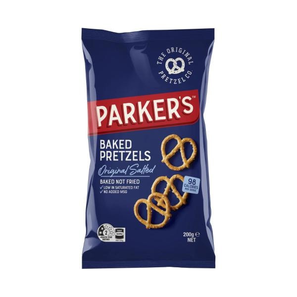 Parker's Baked Pretzels Wheat Original | 200g