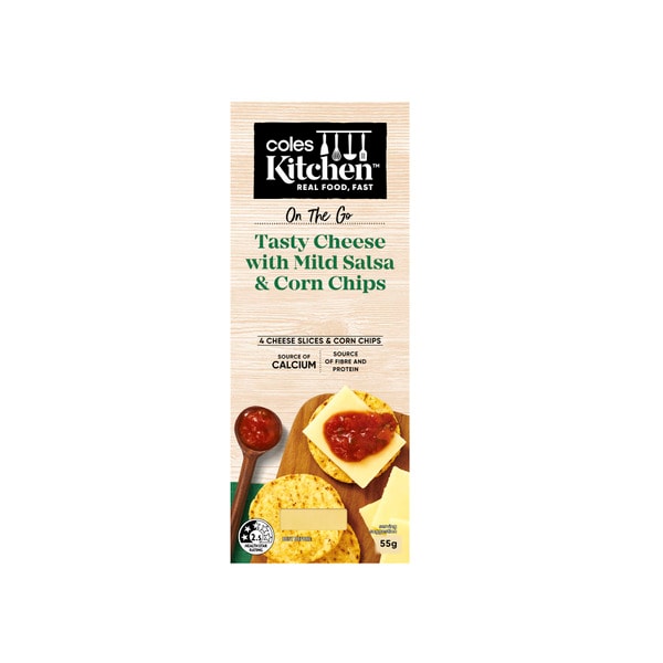 Coles Kitchen Salsa Cheese Corn Chip | 55g