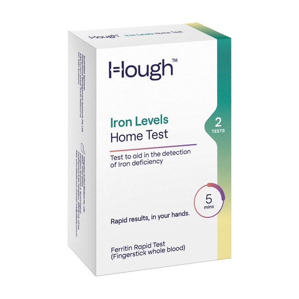 Hough Diagnostic Home Test Kit Iron Deficiency | 2 pack