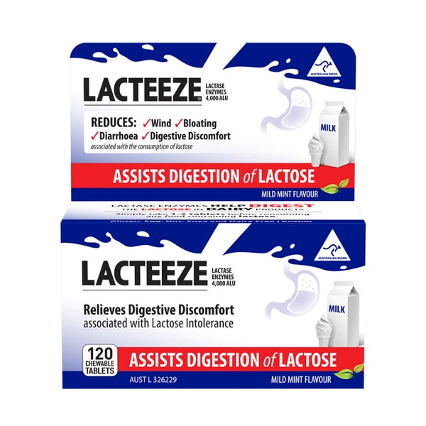 Lacteeze Chewable | 120 pack
