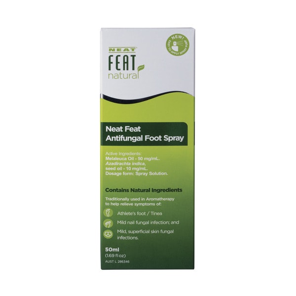 Neat Feet Natural Antifungal Foot Spray | 50mL