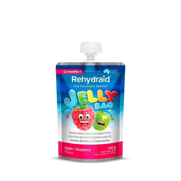 Rehydraid Jelly Bag Apple & Raspberry | 100g