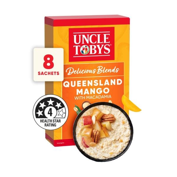 Uncle Tobys Blends Mango Macadamia 320g | 320g