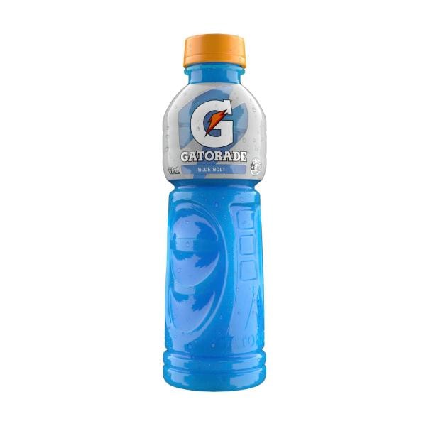 Gatorade Sports Drinks Blue Bolt Electrolyte Hydration Bottle | 600mL