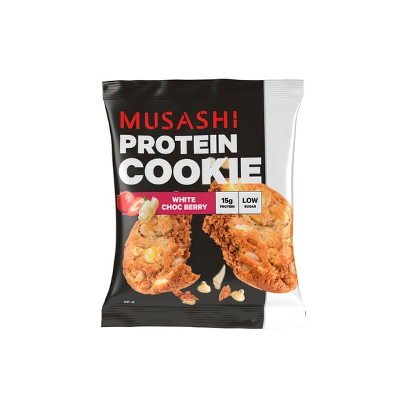 Musashi Protein Cookie White Choc Berry | 58g