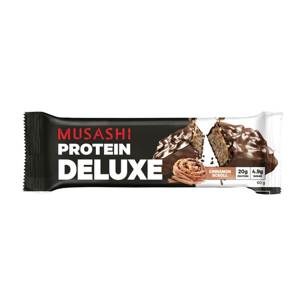 Musashi Protein Deluxe Cinnamon Scroll | 60g