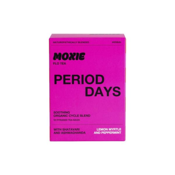 Moxie Flo Tea Organic Herbal Blend | 10 pack