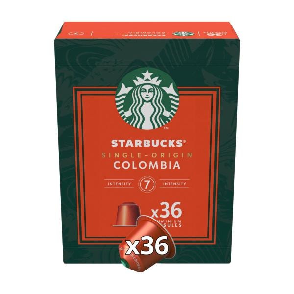 Starbucks By Nespresso Colombia Nespresso Compatible Capsules | 36 pack