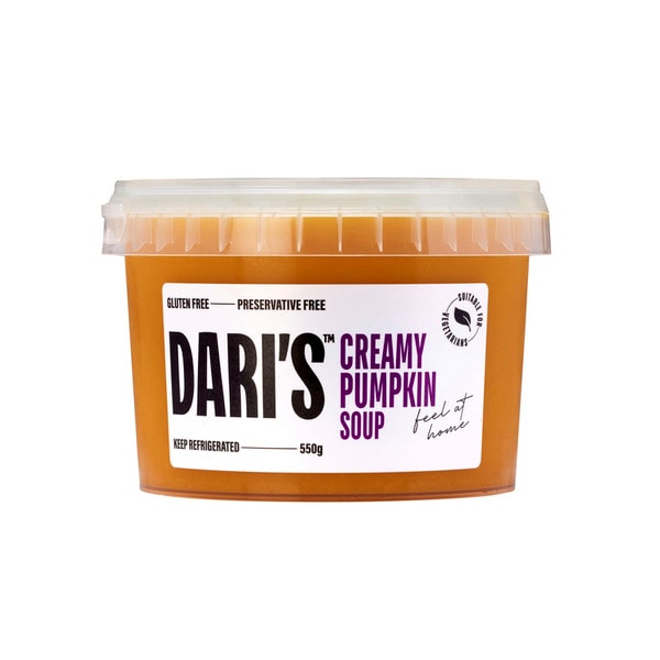 Dari's Creamy Pumpkin Soup | 550g