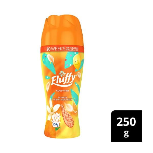 Fluffy Fabric Softener Scent Booster Beads Good Vibes Laundry In Wash | 250g