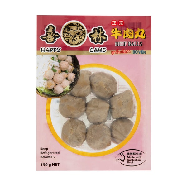 Happy Lams Beef Balls | 190g