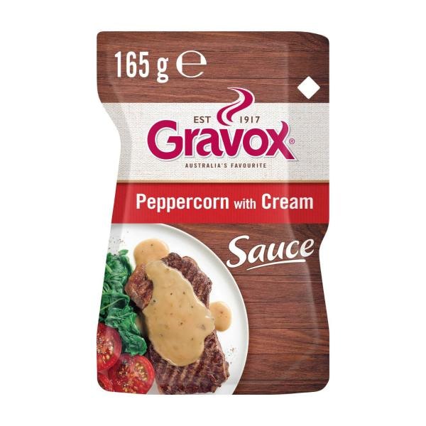 Gravox Peppercorn With Cream Sauce Liquid Pouch | 165g