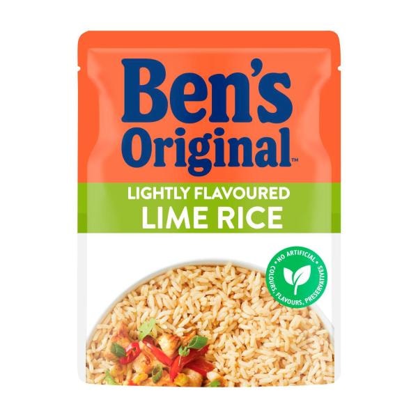Ben's Original Rice Pouch Lightly Flavoured Lime | 250g