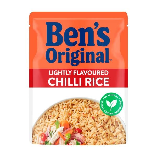 Ben's Original Rice Pouch Lightly Flavoured Chilli | 250g
