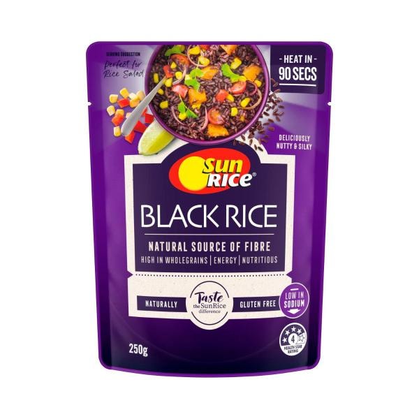 Sunrice Black Rice Pouch | 250g