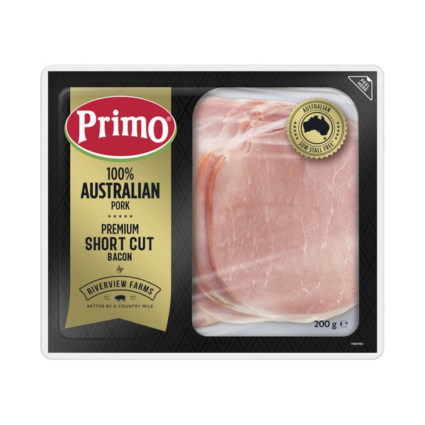 Primo Australian Short Cut Bacon | 200g