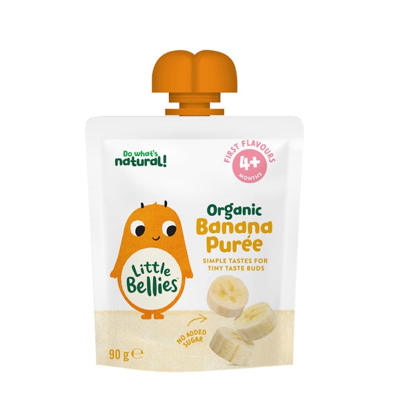 Little Bellies Organic Banana Puree 4+ Months | 90g