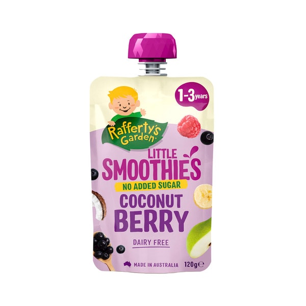 Rafferty's Garden Coconut Berry Little Smoothie Pouch 1-3 Years | 120g