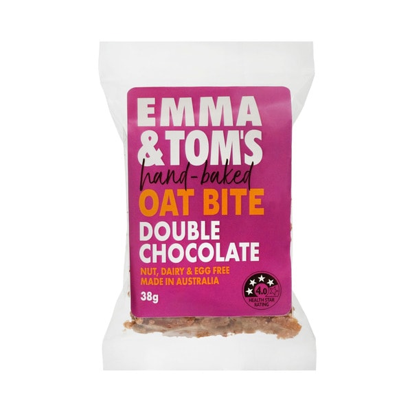 Emma & Toms Double Choc Oat Bite | 38g
