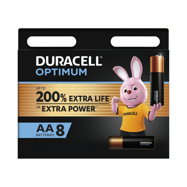 Duracell Optimum AA | 8 pack